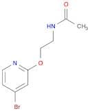 N-(2-((4-Bromopyridin-2-yl)oxy)ethyl)acetamide