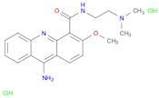 4-Acridinecarboxamide, 9-amino-N-[2-(dimethylamino)ethyl]-3-methoxy-, hydrochloride (1:2)