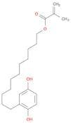 2-Propenoic acid, 2-methyl-, 11-(2,5-dihydroxyphenyl)undecyl ester