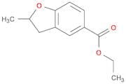 5-Benzofurancarboxylic acid, 2,3-dihydro-2-methyl-, ethyl ester