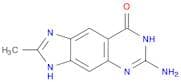 8H-Imidazo[4,5-g]quinazolin-8-one, 6-amino-3,7-dihydro-2-methyl-