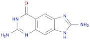 8H-Imidazo[4,5-g]quinazolin-8-one, 2,6-diamino-3,7-dihydro-