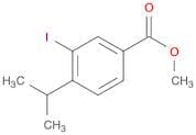 Benzoic acid, 3-iodo-4-(1-methylethyl)-, methyl ester