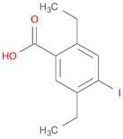 Benzoic acid, 2,5-diethyl-4-iodo-