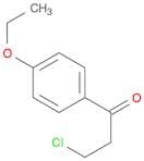 1-Propanone, 3-chloro-1-(4-ethoxyphenyl)-