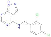 N-[(2,4-dichlorophenyl)methyl]-1H-pyrazolo[3,4-d]pyrimidin-4-amine