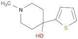 4-Piperidinol, 1-methyl-4-(2-thienyl)-