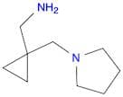 (1-(Pyrrolidin-1-ylmethyl)cyclopropyl)methanamine