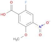 Benzoic acid, 2-fluoro-5-methoxy-4-nitro-