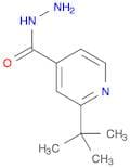 4-Pyridinecarboxylic acid, 2-(1,1-dimethylethyl)-, hydrazide