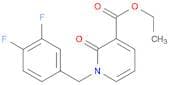 Ethyl 1-(3,4-difluorobenzyl)-2-oxo-1,2-dihydropyridine-3-carboxylate