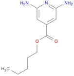 4-Pyridinecarboxylic acid, 2,6-diamino-, pentyl ester