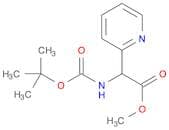 Methyl 2-(Boc-amino)-2-(2-pyridyl)acetate