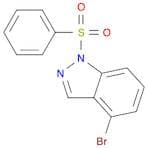 1H-Indazole, 4-bromo-1-(phenylsulfonyl)-