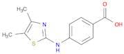 4-(4,5-Dimethylthiazol-2-ylamino)benzoic acid