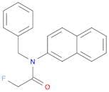 Acetamide, 2-fluoro-N-2-naphthalenyl-N-(phenylmethyl)-
