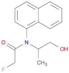 Acetamide, 2-fluoro-N-(2-hydroxy-1-methylethyl)-N-1-naphthalenyl-