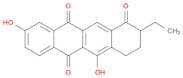 1,6,11(2H)-Naphthacenetrione, 2-ethyl-3,4-dihydro-5,9-dihydroxy-