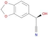 1,3-Benzodioxole-5-acetonitrile, α-hydroxy-, (αR)-
