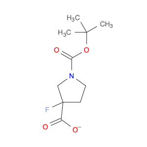 1,3-Pyrrolidinedicarboxylic acid, 3-fluoro-, 1-(1,1-dimethylethyl) ester