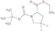 Ethyl (r)-1-boc-4,4-difluoropyrrolidine-2-carboxylate