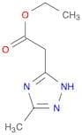 ethyl 2-(5-methyl-1H-1,2,4-triazol-3-yl)acetate