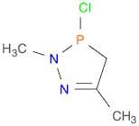 2H-1,2,3-Diazaphosphole, 3-chloro-3,4-dihydro-2,5-dimethyl-