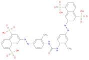 1,5-Naphthalenedisulfonic acid, 3,3'-[carbonylbis[imino(3-methyl-4,1-phenylene)azo]]bis- (9CI)