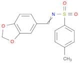 Benzenesulfonamide, N-(1,3-benzodioxol-5-ylmethylene)-4-methyl-