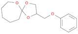1,4,6-Trioxaspiro[4.6]undecane, 2-(phenoxymethyl)-