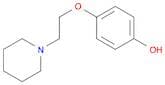 4-[2-(1-Piperidinyl)ethoxy]phenol