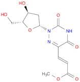 2-Propenoic acid,3-[2-(2-deoxy-b-D-erythro-pentofuranosyl)-2,3,4,5-tetrahydro-3,5-dioxo-1,2,4-tria…