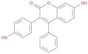 2H-1-Benzopyran-2-one, 7-hydroxy-3-(4-hydroxyphenyl)-4-phenyl-
