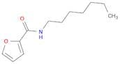 2-Furancarboxamide, N-heptyl-