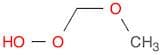 Hydroperoxide, methoxymethyl (8CI,9CI)