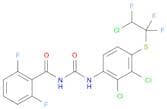 Benzamide, N-[[[2,3-dichloro-4-[(2-chloro-1,1,2-trifluoroethyl)thio]phenyl]amino]carbonyl]-2,6-dif…