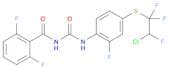 Benzamide, N-[[[4-[(2-chloro-1,1,2-trifluoroethyl)thio]-2-fluorophenyl]amino]carbonyl]-2,6-difluor…