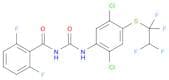 Benzamide, N-[[[2,5-dichloro-4-[(1,1,2,2-tetrafluoroethyl)thio]phenyl]amino]carbonyl]-2,6-difluoro-