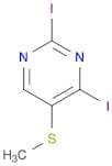 Pyrimidine, 2,4-diiodo-5-(methylthio)-