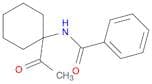 Benzamide, N-(1-acetylcyclohexyl)-