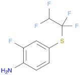 Benzenamine, 2-fluoro-4-[(1,1,2,2-tetrafluoroethyl)thio]-