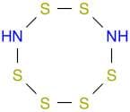 1,2,3,4,6,7,5,8-Hexathiadiazocine (7CI,8CI,9CI)