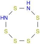 1,2,3,4,5,7,6,8-Hexathiadiazocine (7CI,8CI,9CI)