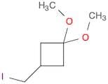 3-(Iodomethyl)-1,1-dimethoxycyclobutane