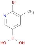Boronic acid, B-(6-bromo-5-methyl-3-pyridinyl)-