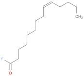 9-Tetradecenoyl fluoride, (Z)- (9CI)