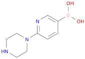 2-Piperazinopyridine-5-boronic acid