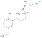 Pyridinium, 5-ethyl-2-methyl-1-(1,4,4,6,6-pentamethylheptyl)-, chloride (1:1)