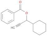 Cyclohexanemethanol, α-ethynyl-, 1-benzoate