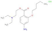 Benzoic acid,4-amino-2-(pentyloxy)-, 2-(diethylamino)ethyl ester, hydrochloride (1:1)